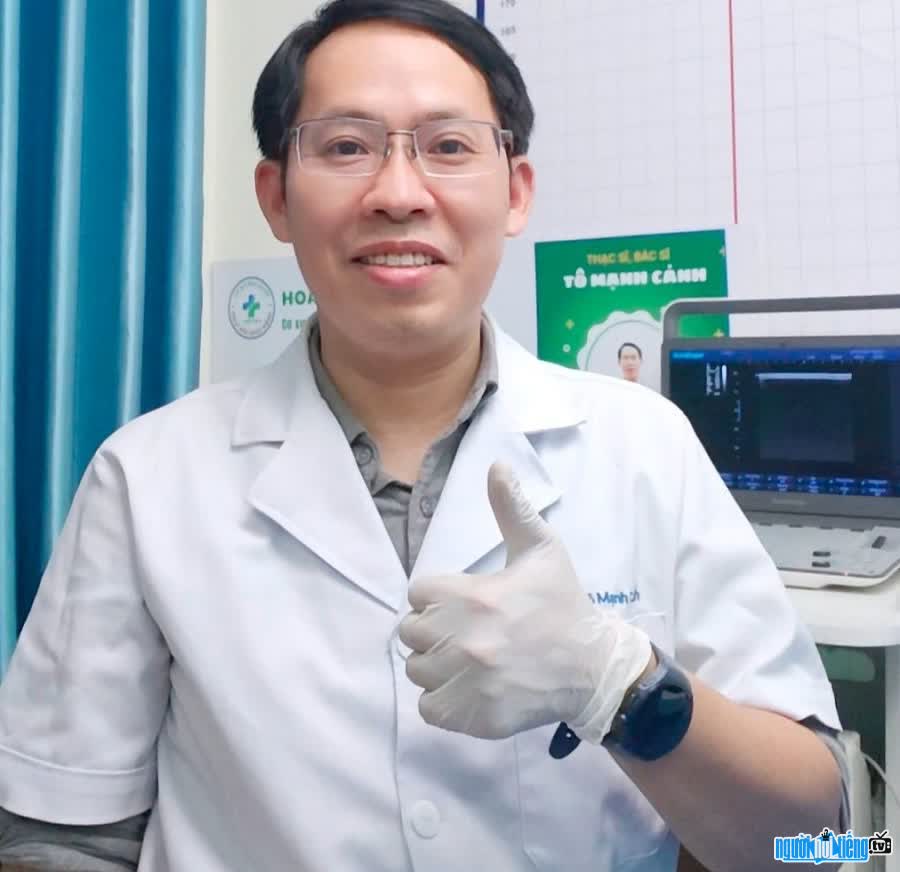 Chân dung bác sĩ Tô Mạnh Cảnh