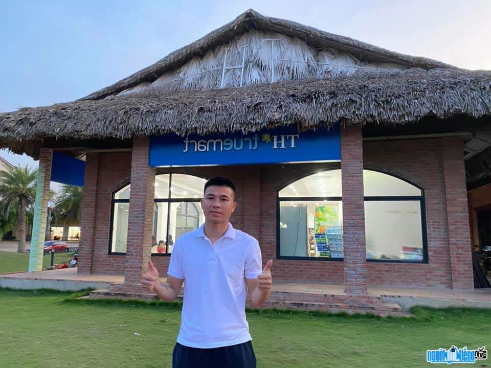 Hình ảnh cầu thủ Phạm Thế Nhật tài năng