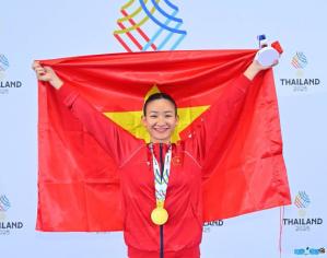 Ảnh VĐV Karatedo Hoàng Thị Mỹ Tâm